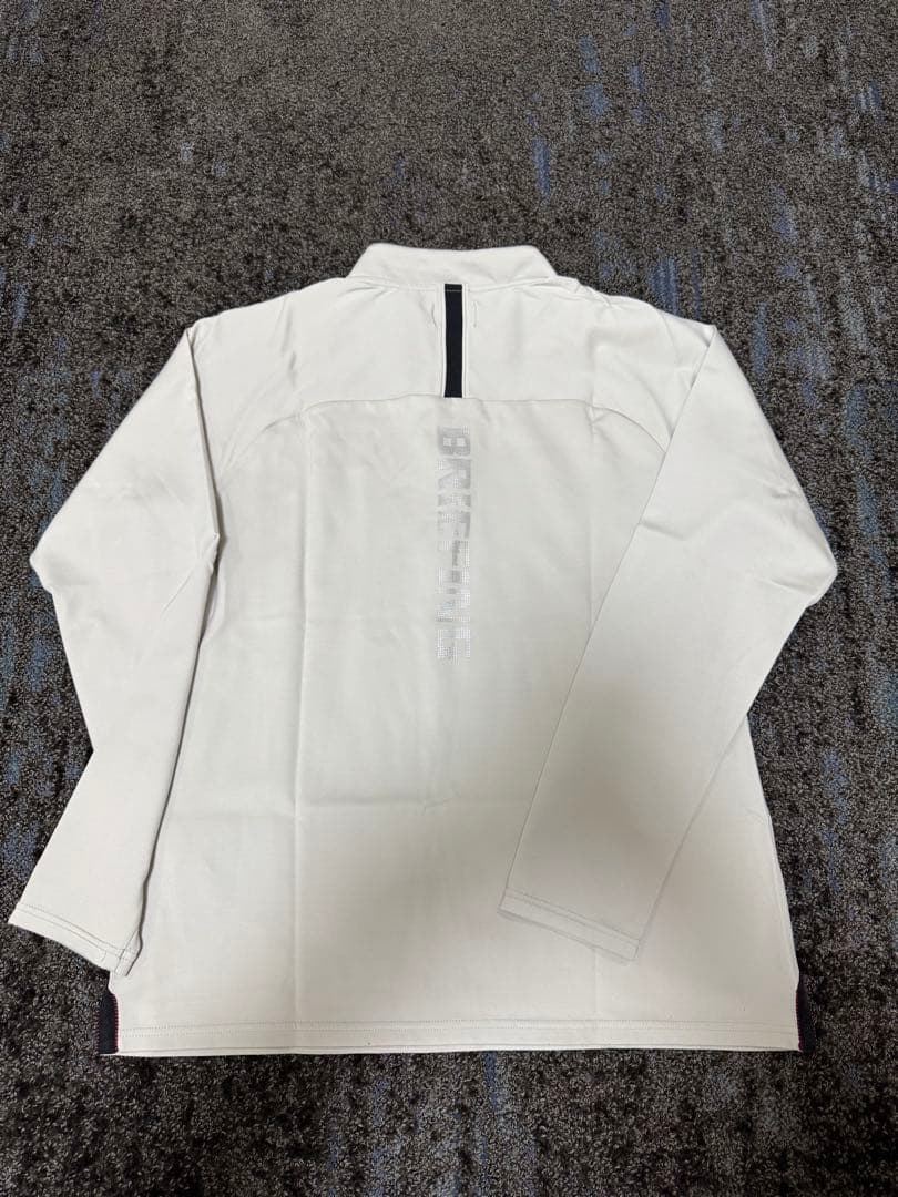 メンズウェア BRIEFING MS LS HALF ZIP SHIRT L