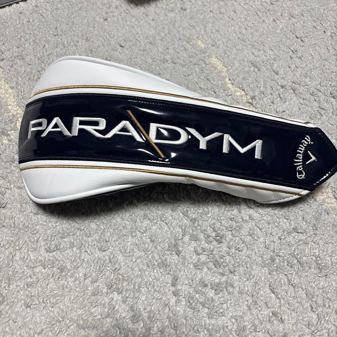 パラダイムトリプルダイヤモンド　　ドライバーヘッド。ヘッドカバー付