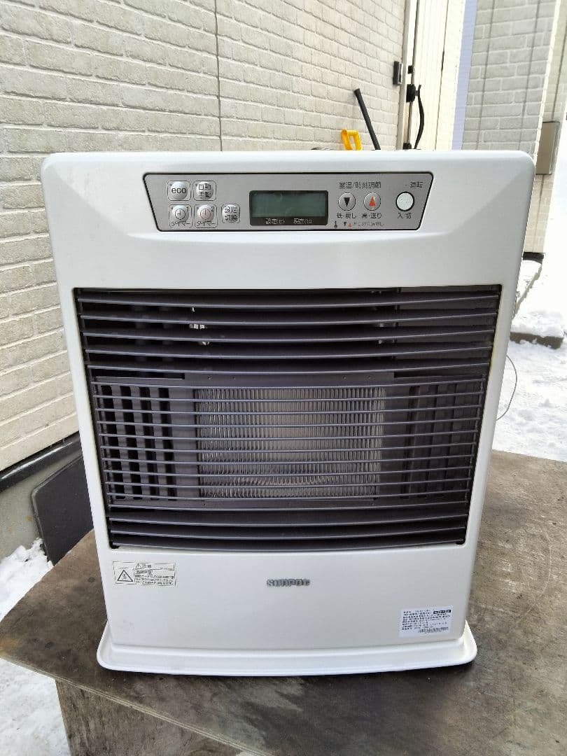 札幌発サンポットFF石油ストーブ！品番「FFR‐5510BL」2018年式中古品