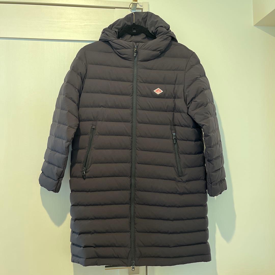 DANTON Sサイズミドルダウンコート　ブラック