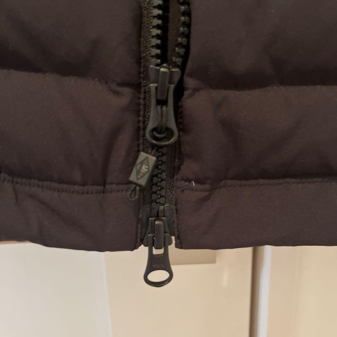 DANTON Sサイズミドルダウンコート　ブラック