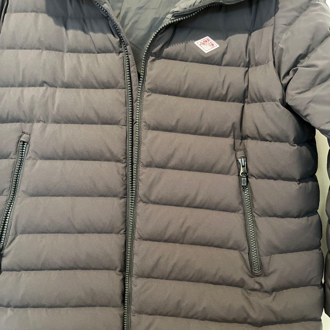 DANTON Sサイズミドルダウンコート　ブラック