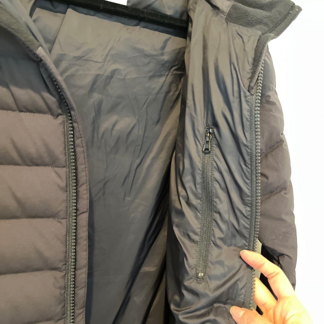 DANTON Sサイズミドルダウンコート　ブラック