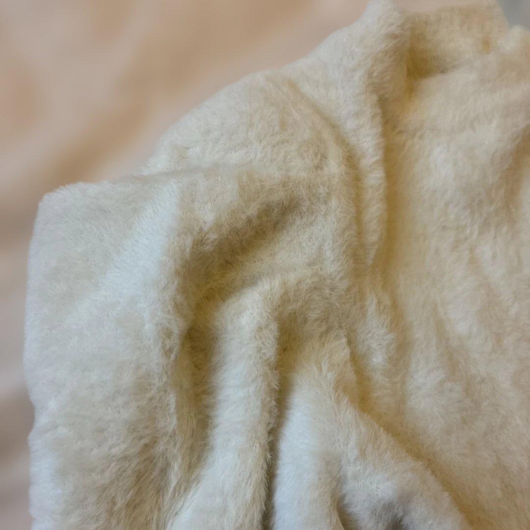 美品！メゾンドドルチェ　スウィートニット　ホワイト