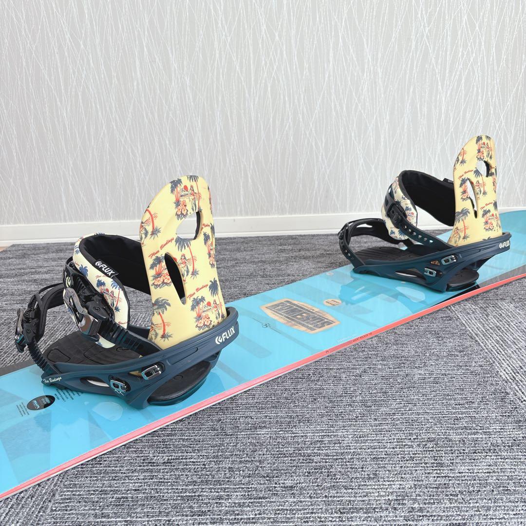 51美品❗️超豪華❗️ROMESDS×FLUX メンズスノーボードセット★155cm