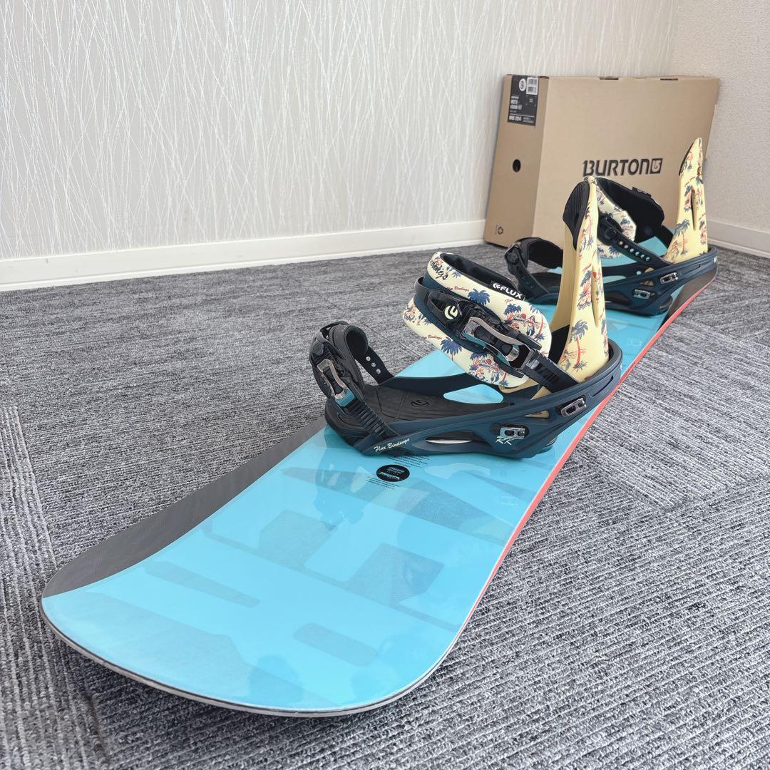 51美品❗️超豪華❗️ROMESDS×FLUX メンズスノーボードセット★155cm