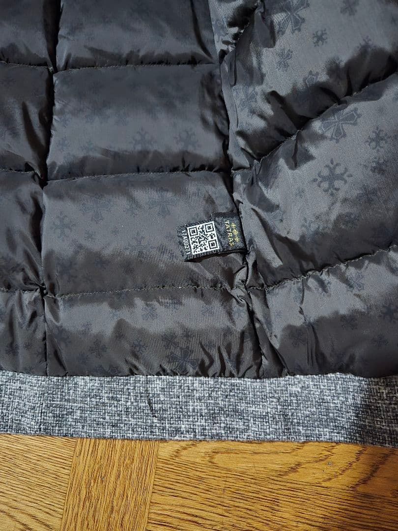 タトラス　裏地ダウン　チェスター ロングコート