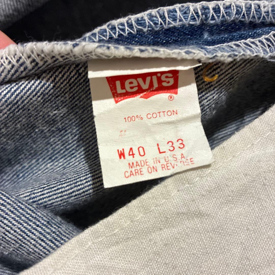 Levi's 501 501xx USA製 90s W40 L33