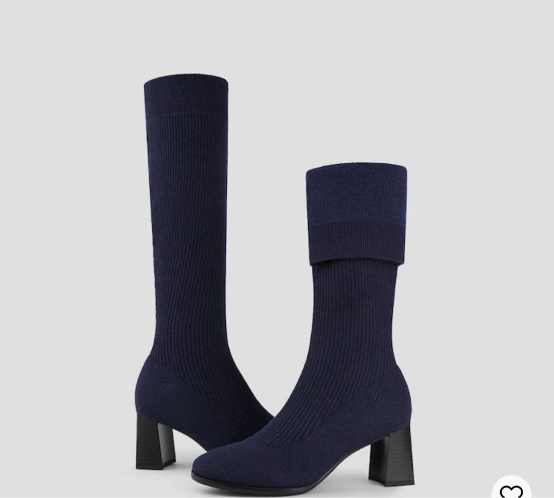 VIVAIA ストレッチニットロングブーツ