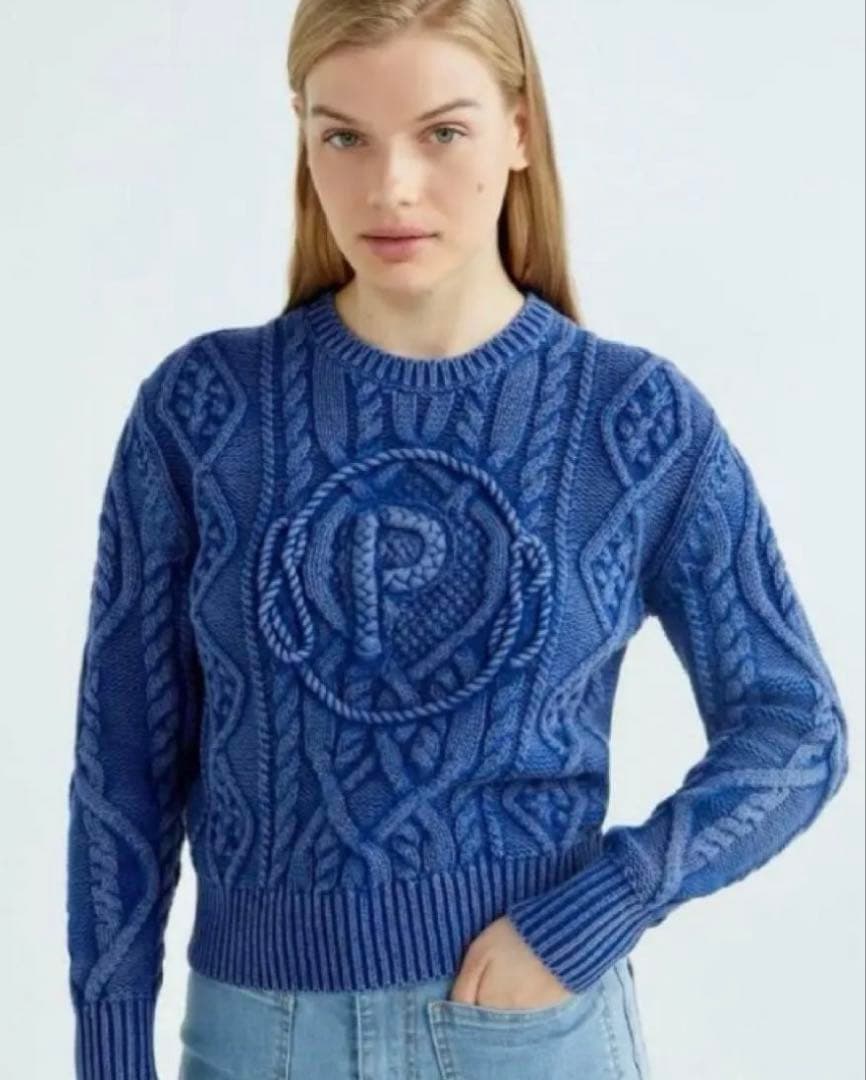 【美品】POLO RALPH LAUREN ラルフ アランニットコットンセーター