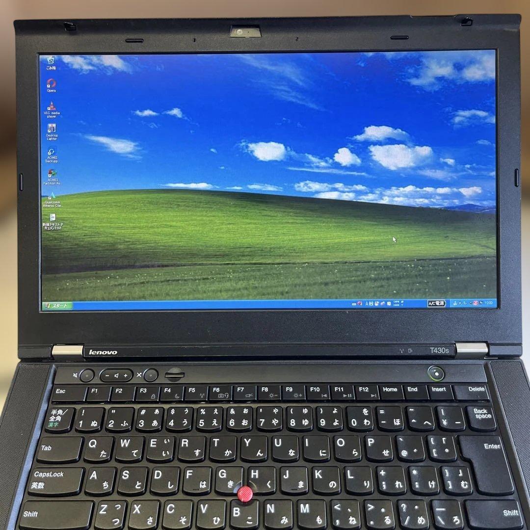 ☆格安良品☆WindowsXP☆レノボHD+14インチ液晶スリムノート☆SSD☆