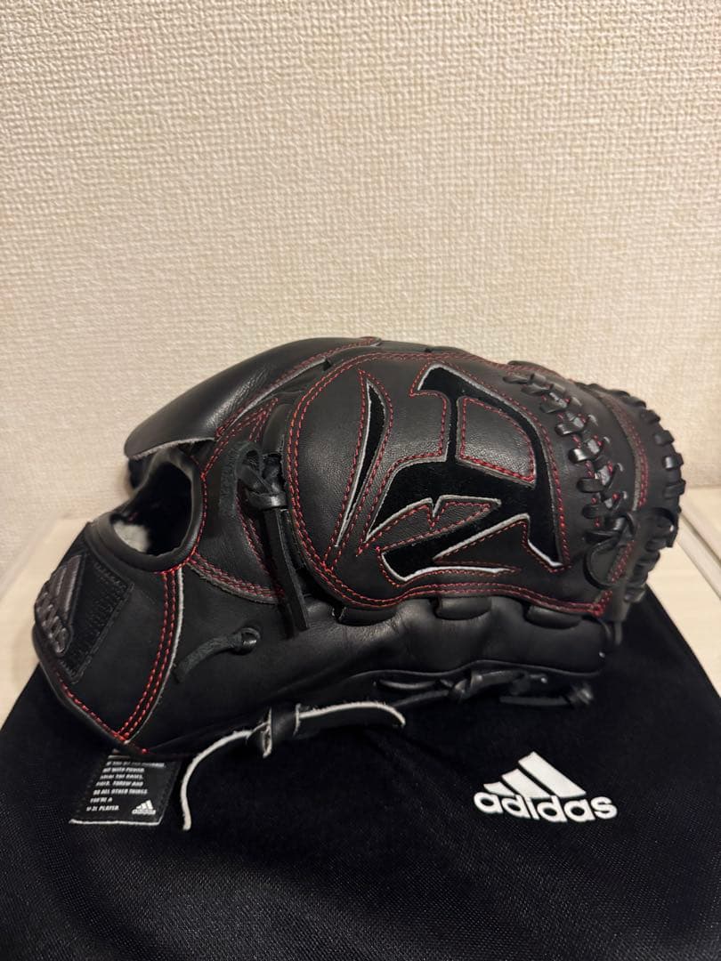 adidas アディダス 投手用軟式グローブ 収納袋付き