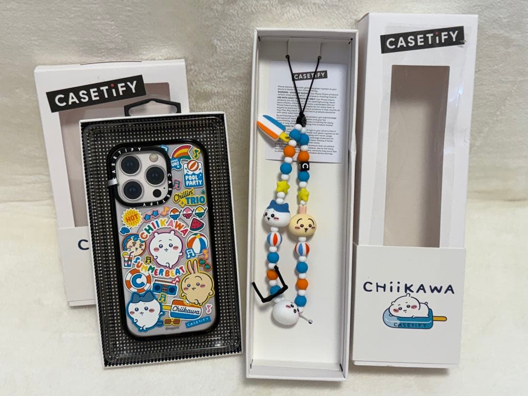 新品★CASETiFY★最新ちいかわ★iPhone16proケース×ストラップ