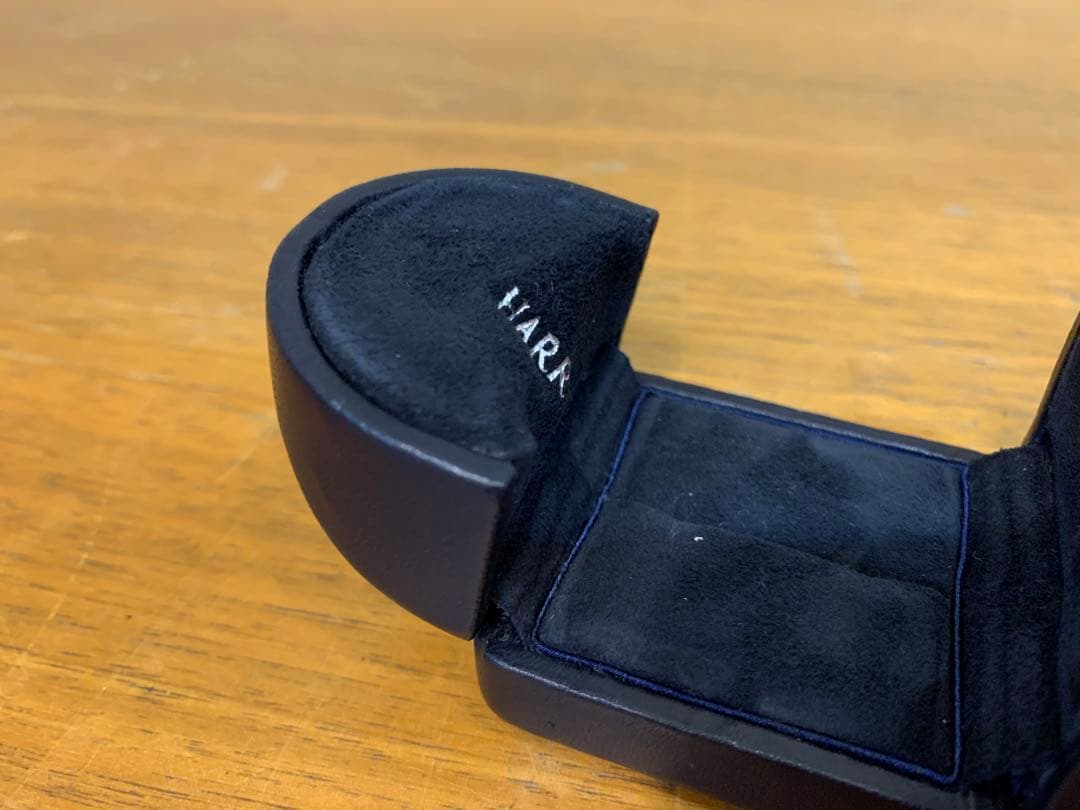 G0919-12★空箱　HARRY WINSTON リング　ケース