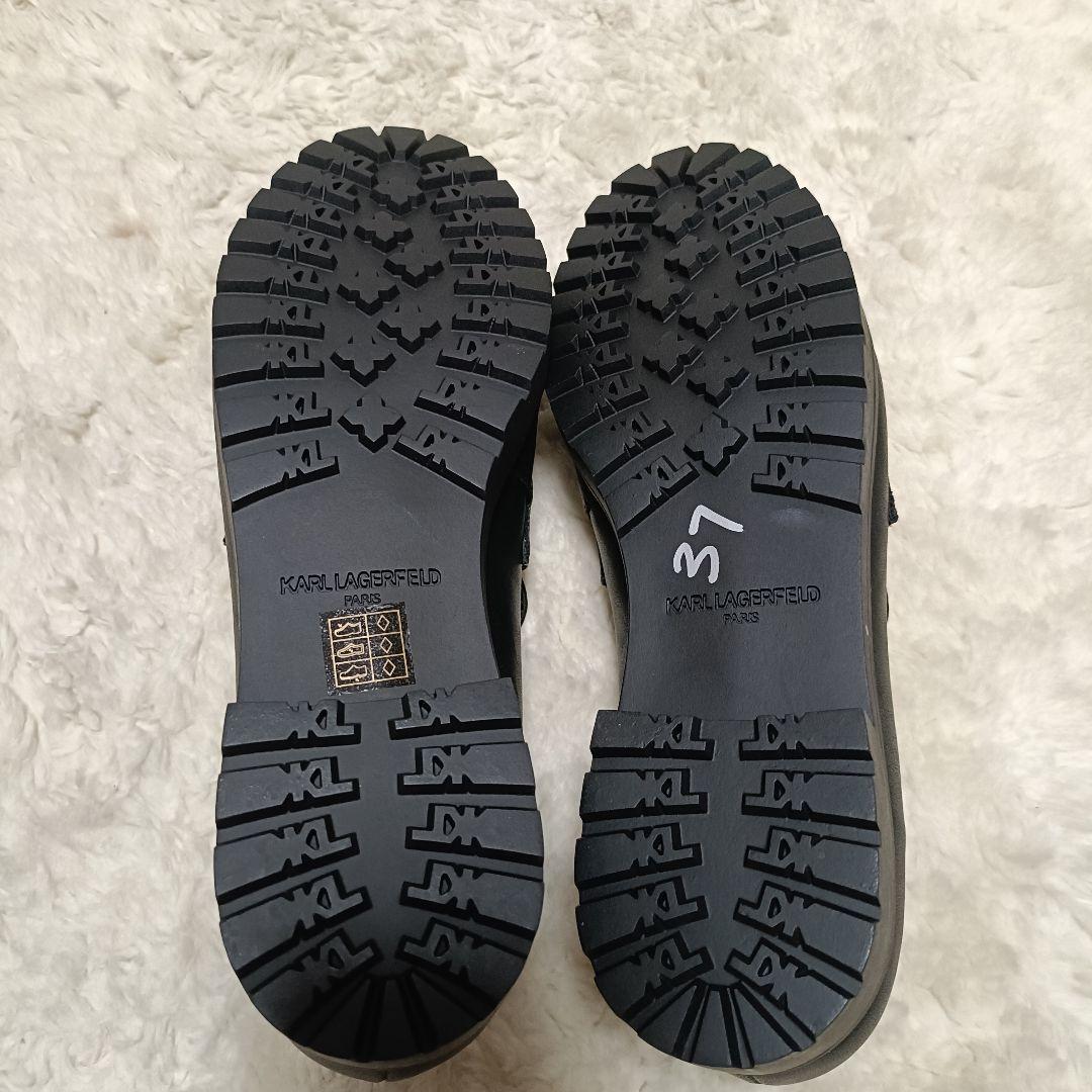 新品■日本未入荷■カールラガーフェルド■ローファー■8サイズ■25cm