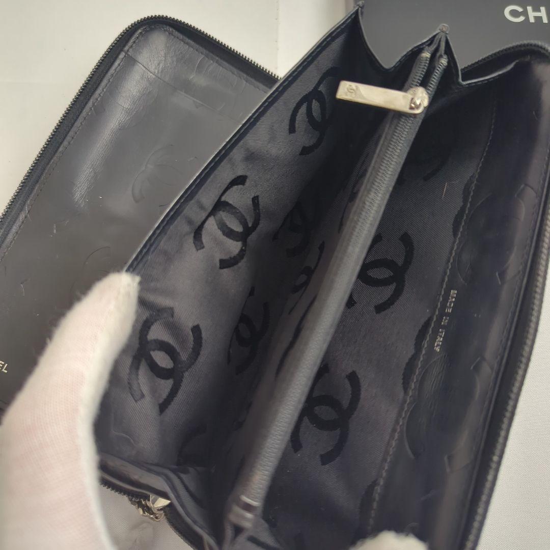 ぽこちん様用 ココマーク カンボンライン 長財布 ラウンドジップ オーガナイザー