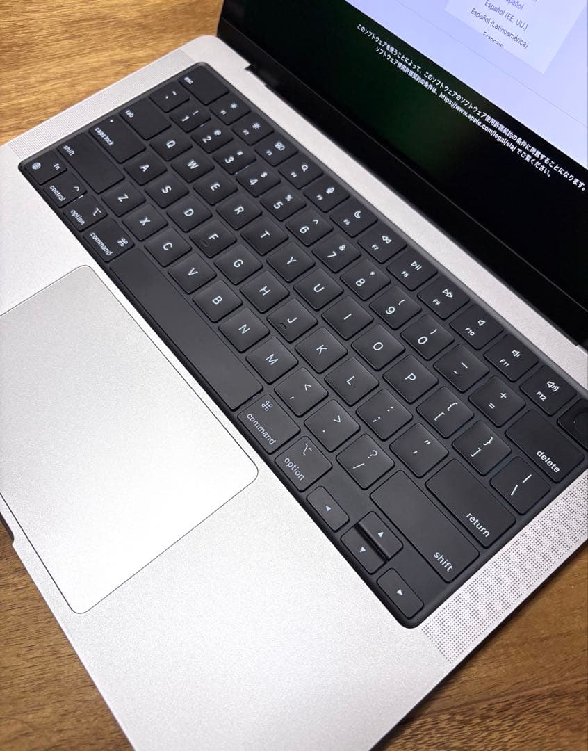 MacBookPro 14” M4 Max 36GB 1TB US配列 シルバー