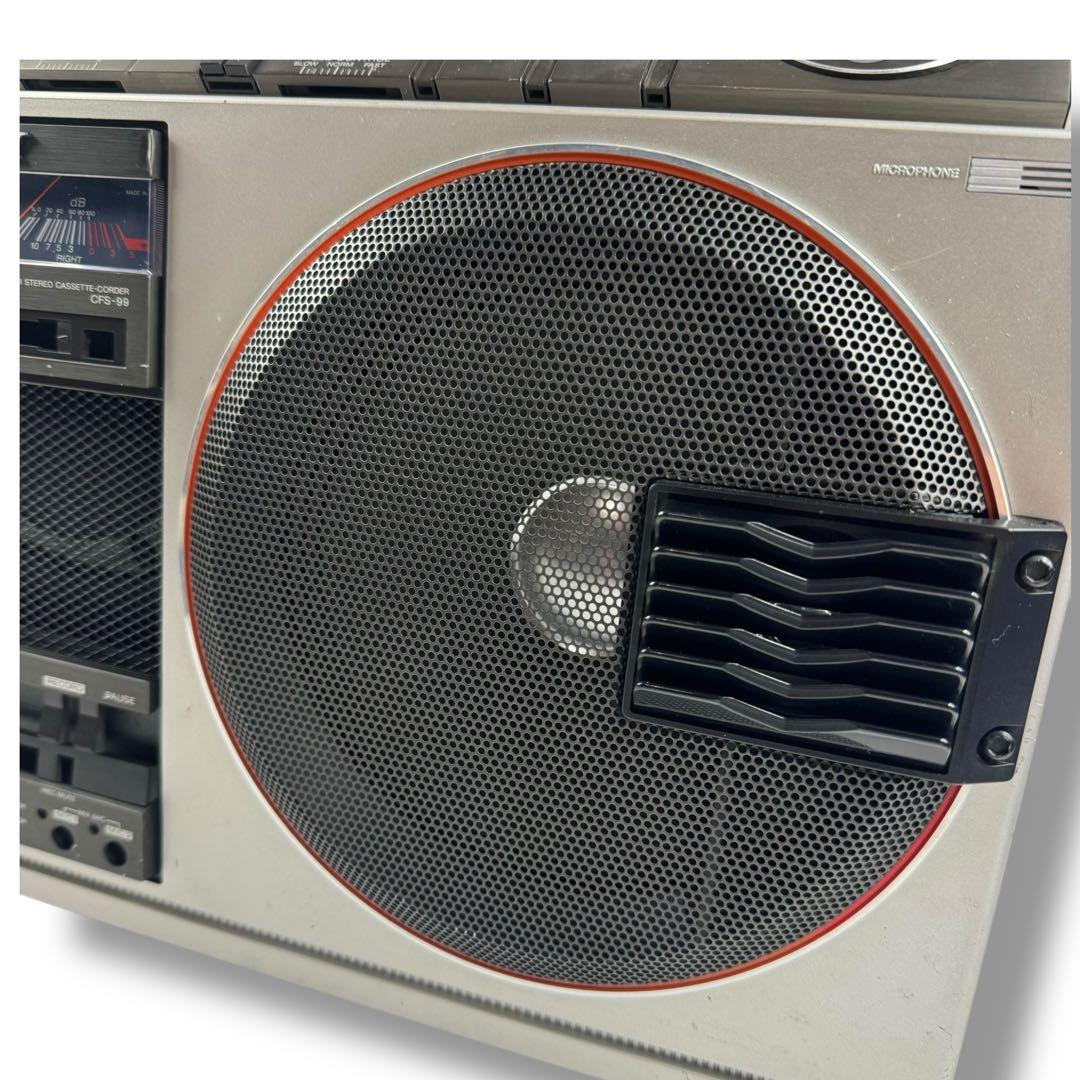 【訳あり】SONY ソニー CFS-99 Bluetoothスピーカー レトロ