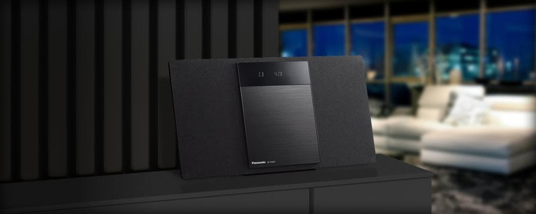 ＜中古＞Panasonic ミニコンポ SC-HC420／ブラック