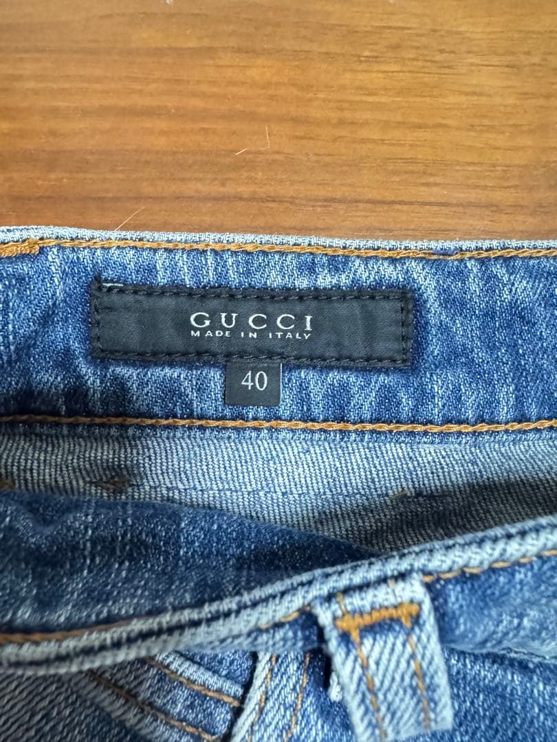 GUCCI ストレートデニム 40