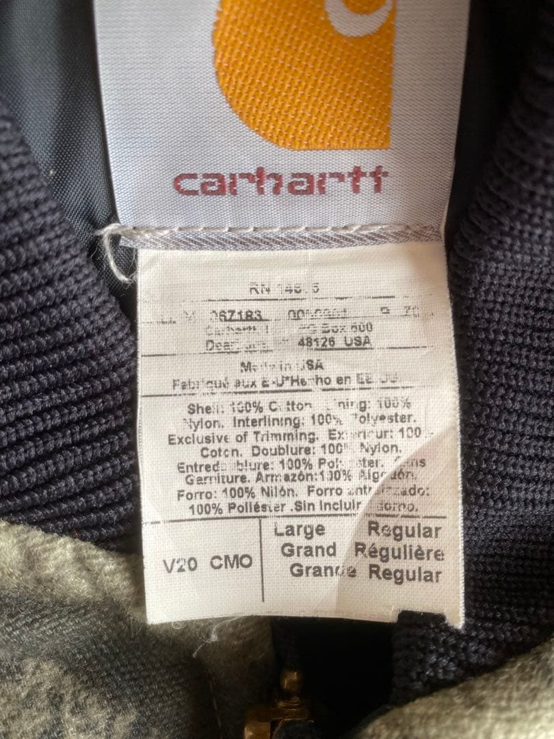 usa製 carhartt リアルツリー ベスト