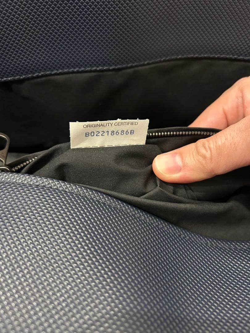 ボッテガヴェネタ　BOTTEGA VENETA マルコポーロ　ダークネイビー