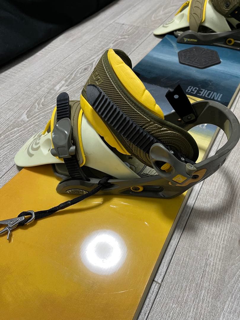 BURTON INDIE58（158㎝、ケース付き）