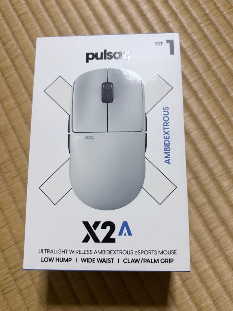 Pulsar Gaming Gears X2V2 Mini ワイヤレス 白