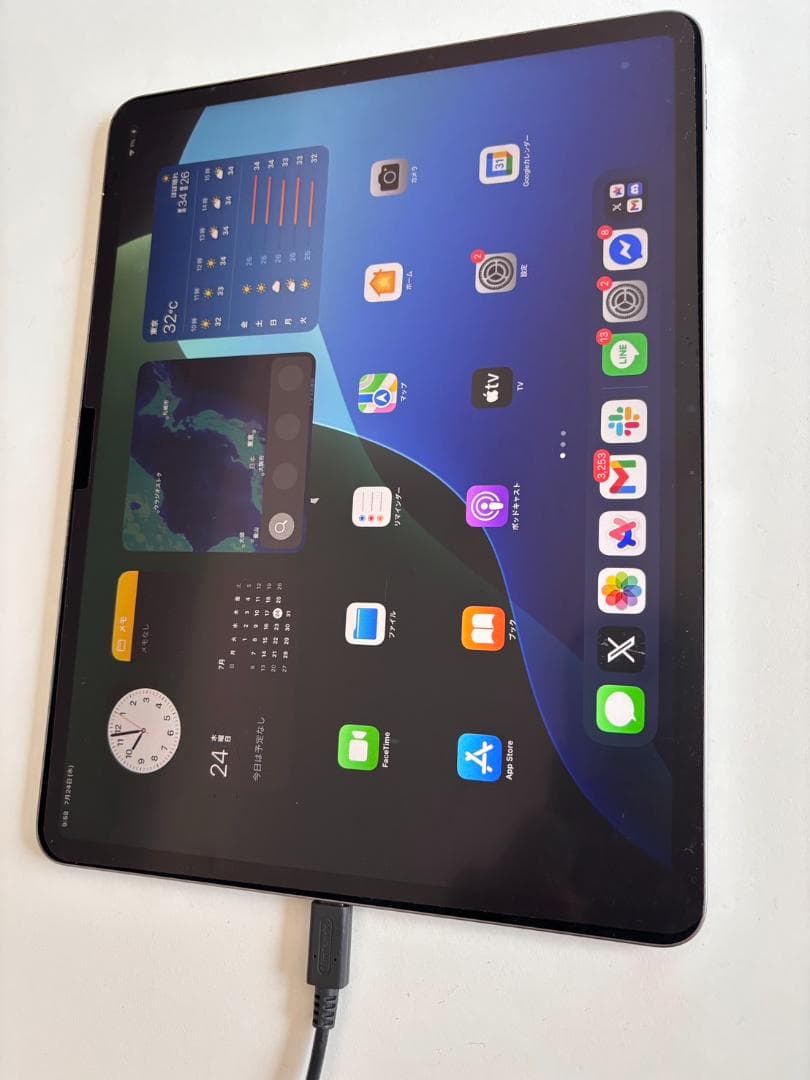 【箱付き】iPad Air 13インチ (M2) 128GB スペースグレイ