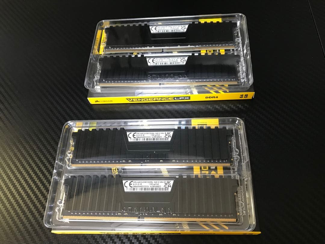 【DDR4 128GB】CORSAIR Vengeance LPX 32GB*4
