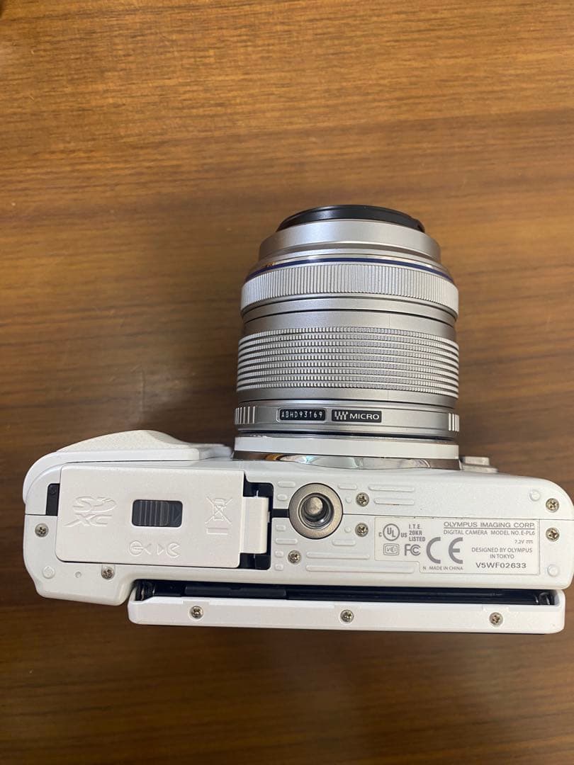 OLYMPUS E-PL6 ホワイト ダブルレンズ 付属品多数