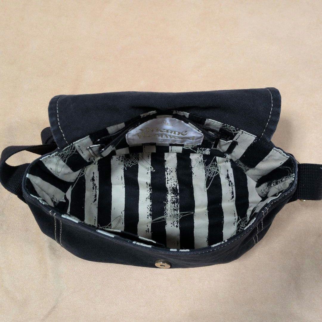 Vivienne Westwood ゴールドオーブショルダーバッグ　黒