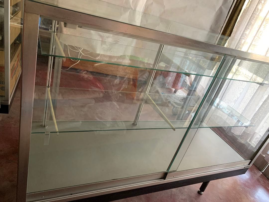 ボ*ル様 ショーケースB　昭和レトロ　直接引き取り限定