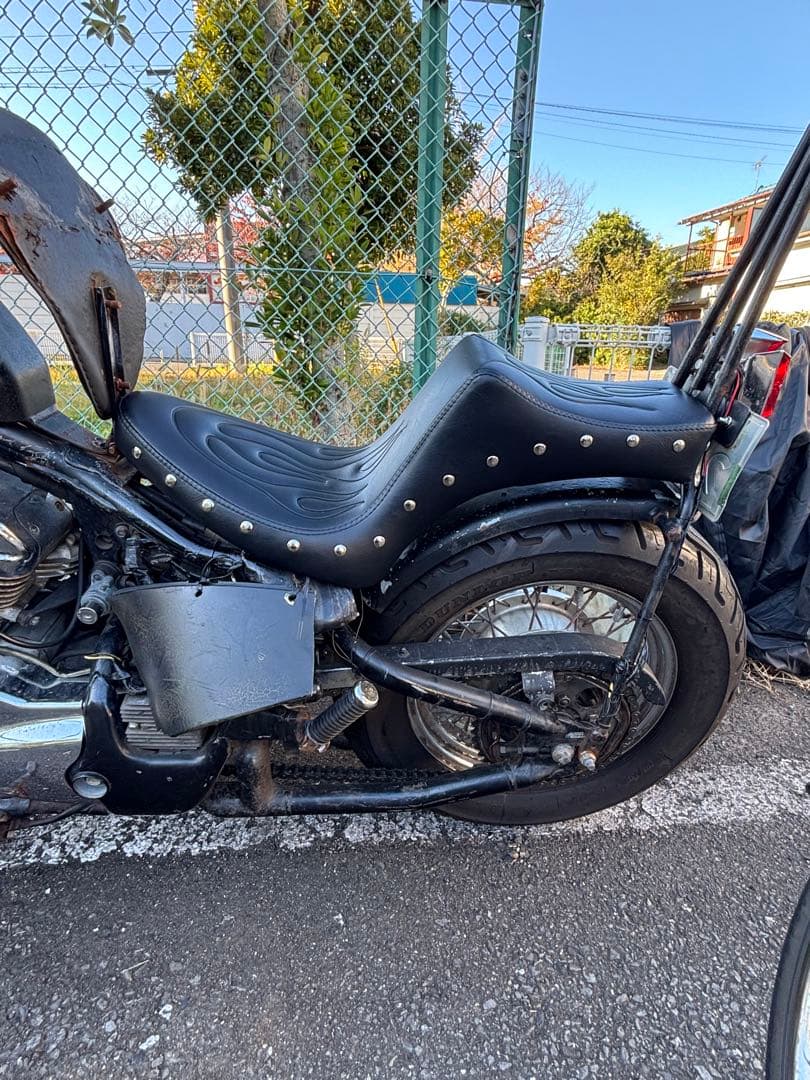 スティード キングアンドクイーンシート ファイヤーパターン