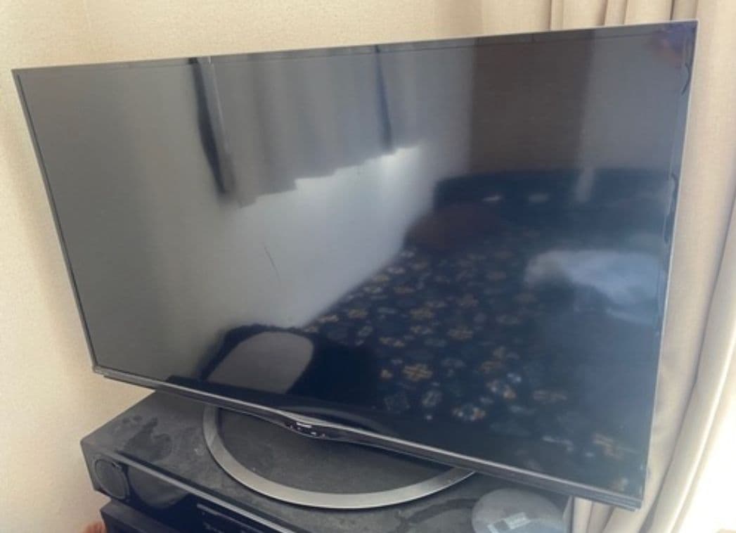 【ジャンク】SHARP✳50型液晶テレビ✳リモコン付き✳修理できる方✳