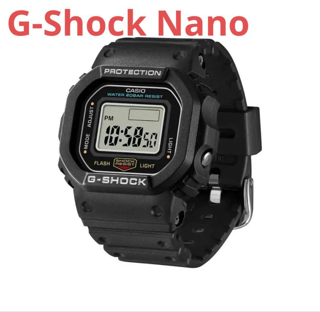 G-Shock Nano 5600 DWN-5600-1JR リングウォッチ 黒