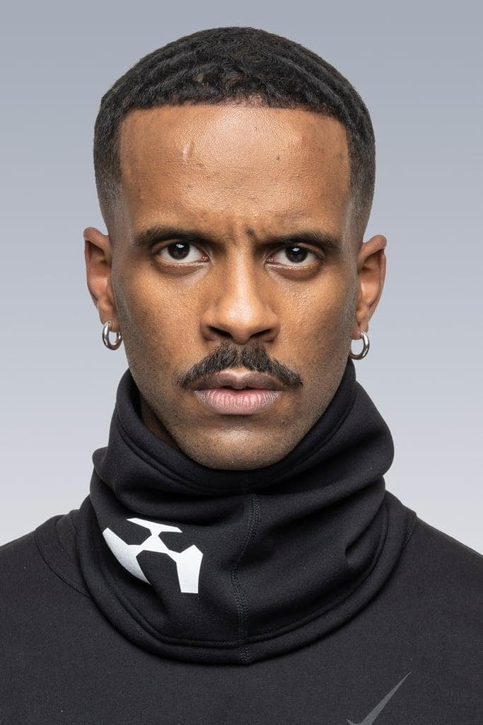 ACRONYM NG-1-PS FW2223 ネックゲイター ブラック 初期ロゴ