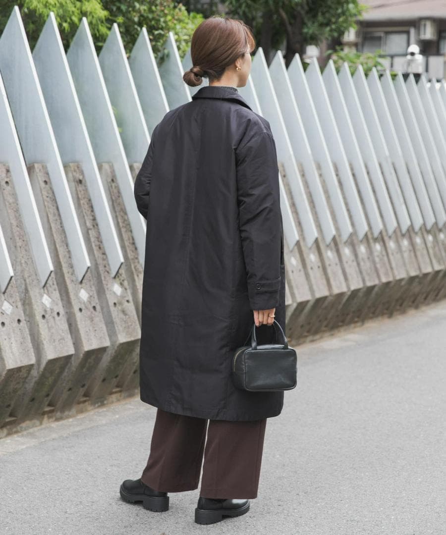 新品◆DOORS◆ステッチレスライトダウンロングコート《BLACK》