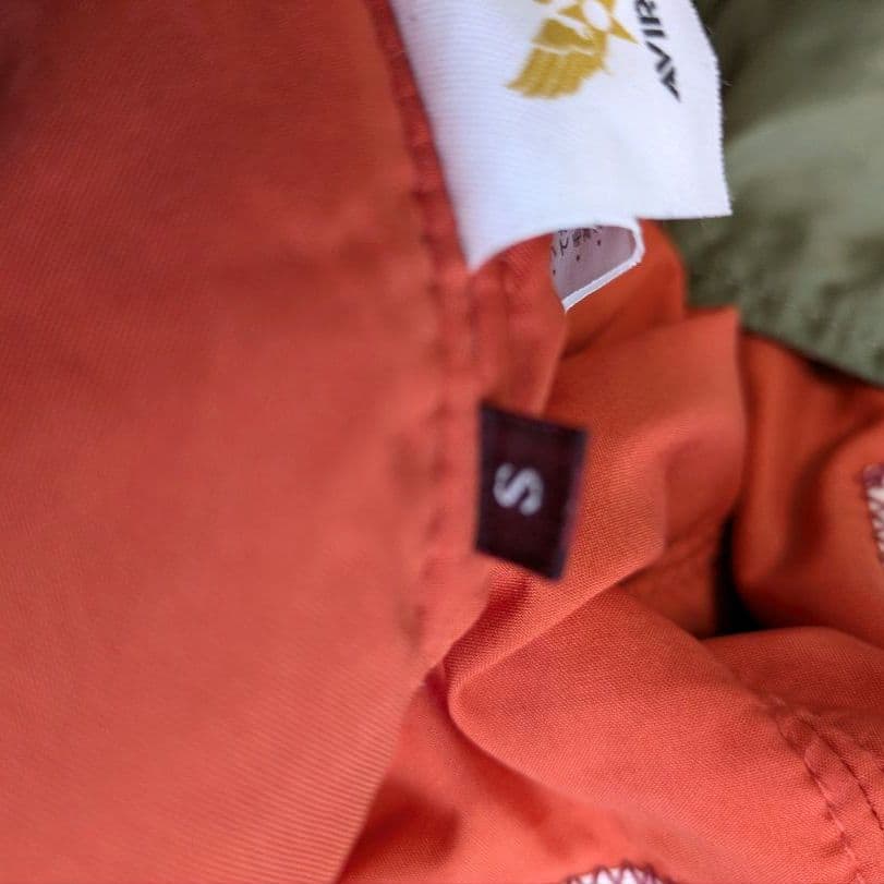 【美品】AVIREX レディース N-3B フライトジャケット S カーキ