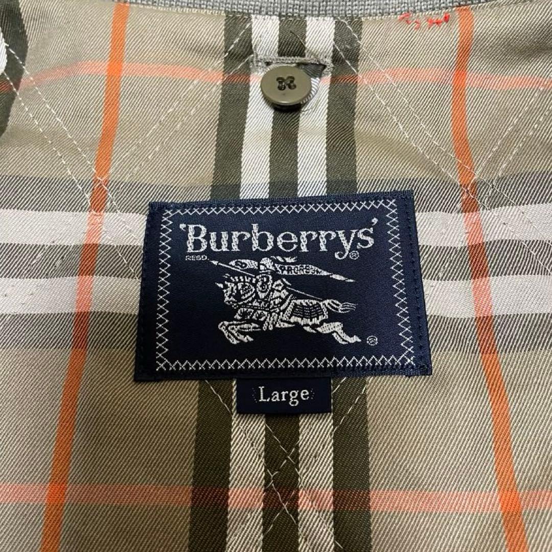 ビンテージ バーバリー 中綿 ジャケット ブルゾン スウィングトップ 80s