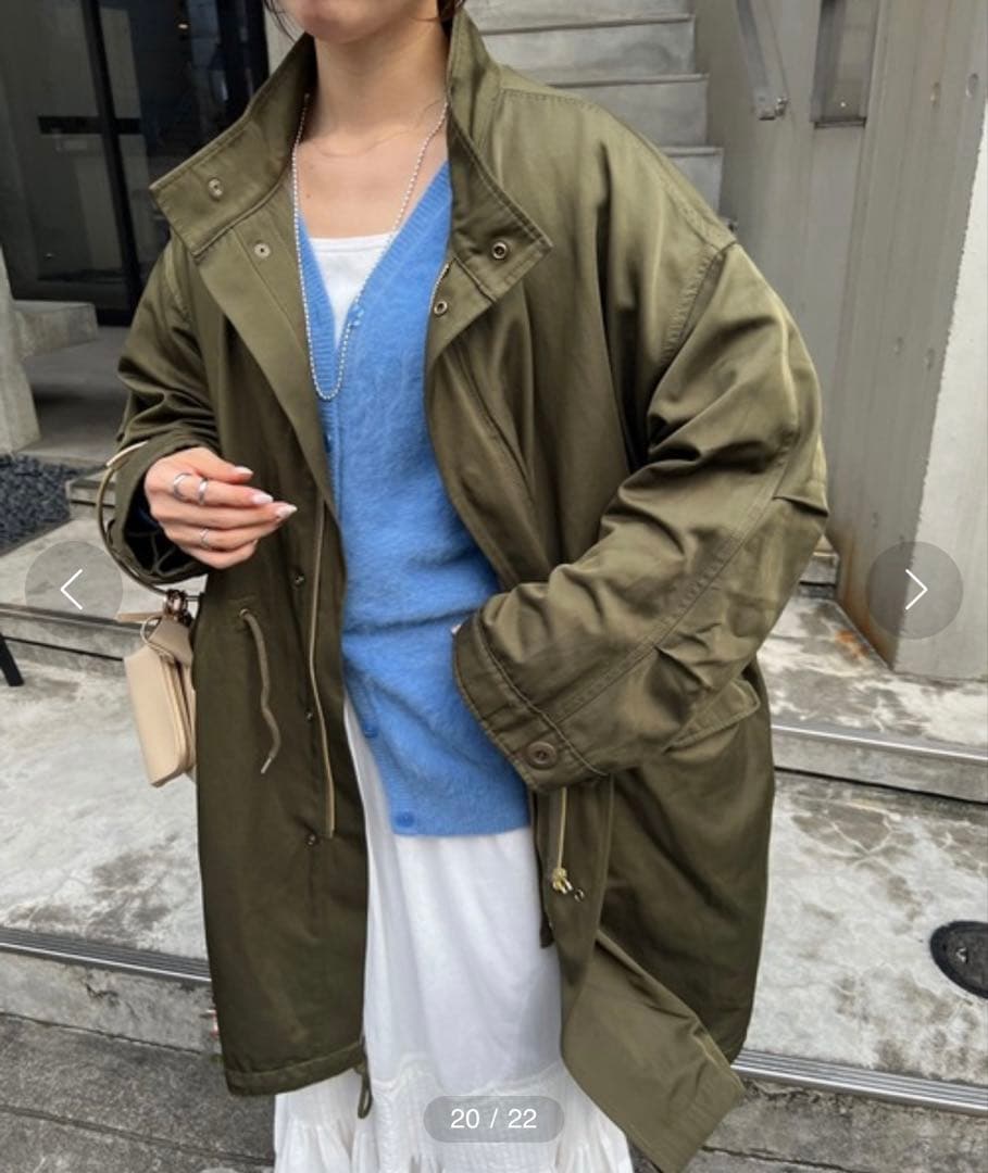 SHENERY C/Tツイルモッズコート