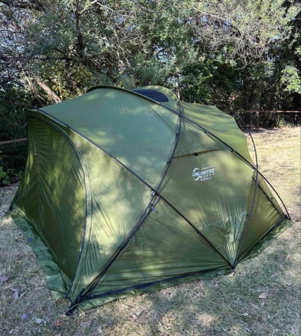 【希少】DOKICAMP G2000X アーミーグリーン+OP 値引きしました！