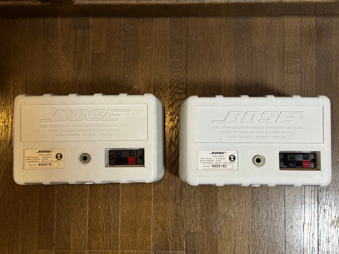 BOSE 101MMW ホワイト　②