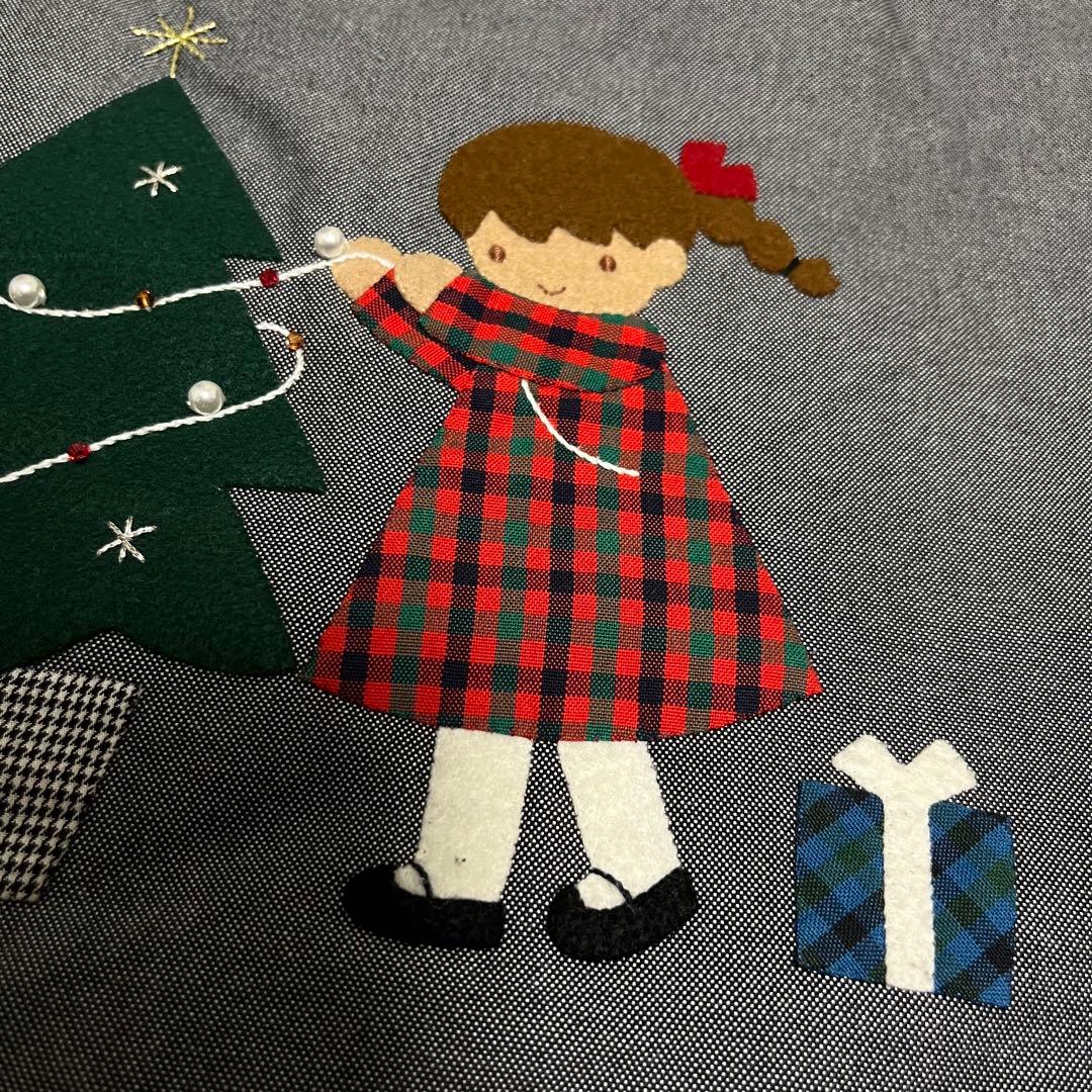 ファミリア　クリスマス　デニムバッグ