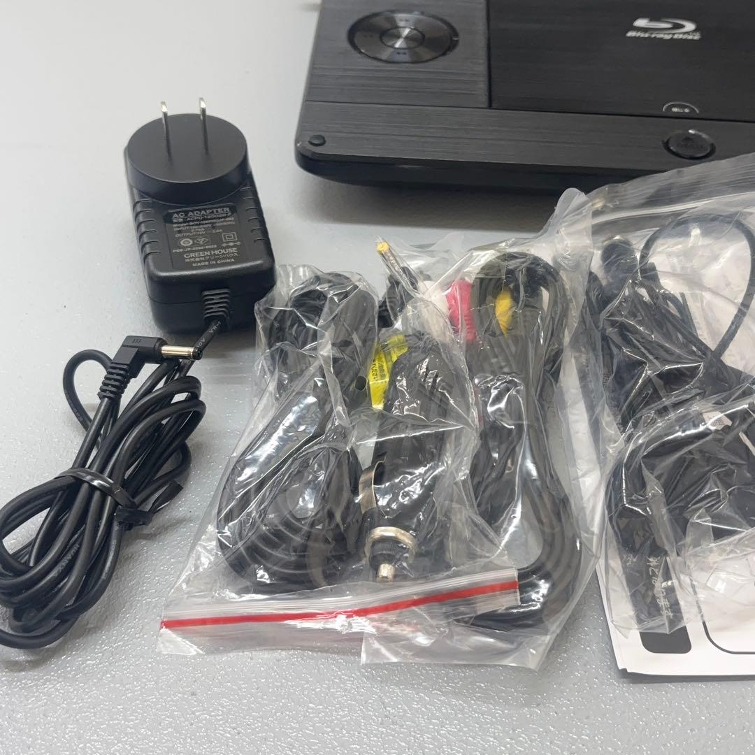 美品 グリーンハウス GH-PBD11BTC-BK フルセグ搭載BDプレーヤー