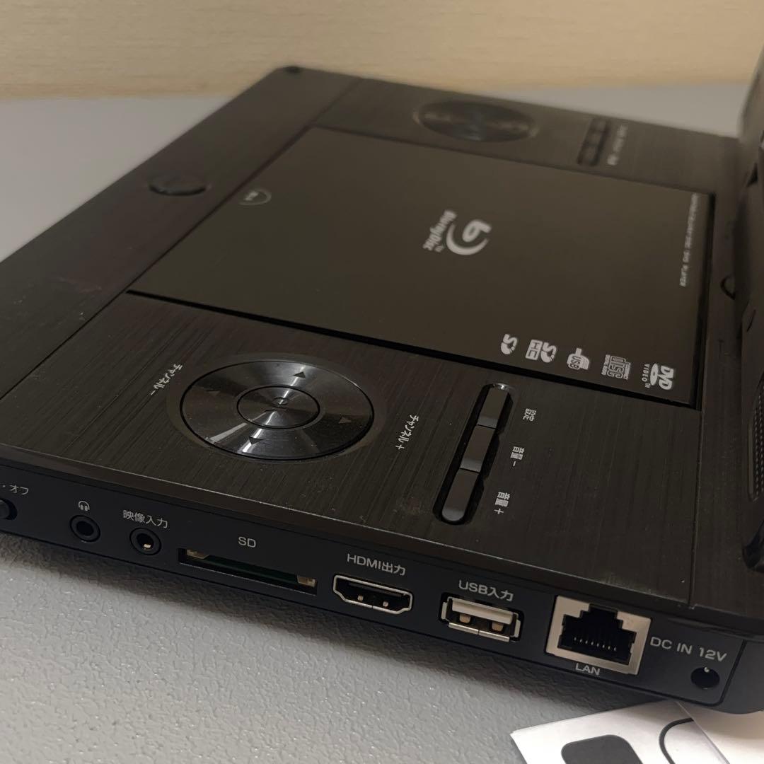 美品 グリーンハウス GH-PBD11BTC-BK フルセグ搭載BDプレーヤー