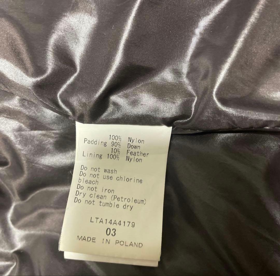 TATRAS タトラス サリン ダウンコート 03 L ダークブラウン