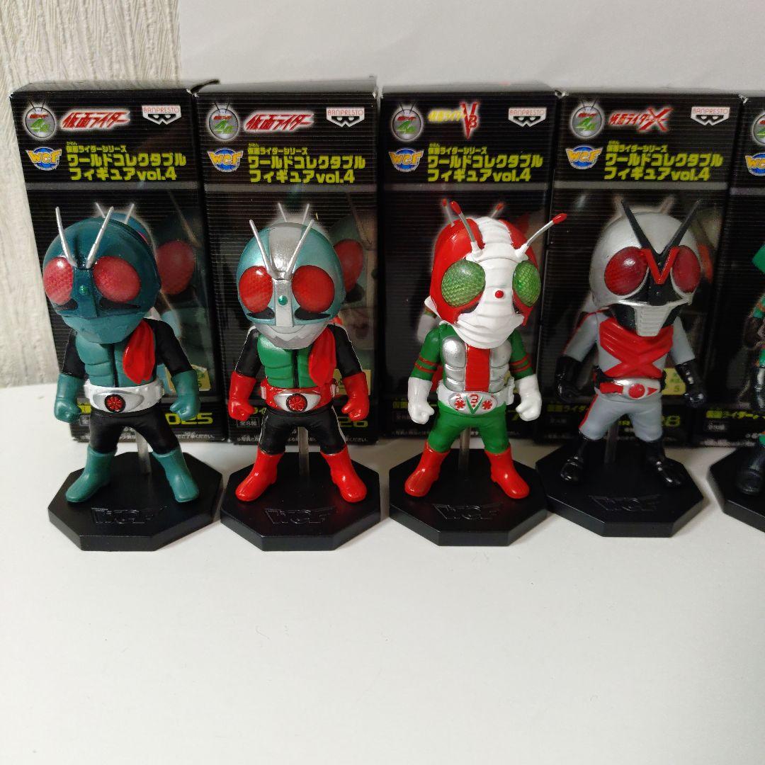 仮面ライダー ワールドコレクタブルフィギュア vol.4 全8種