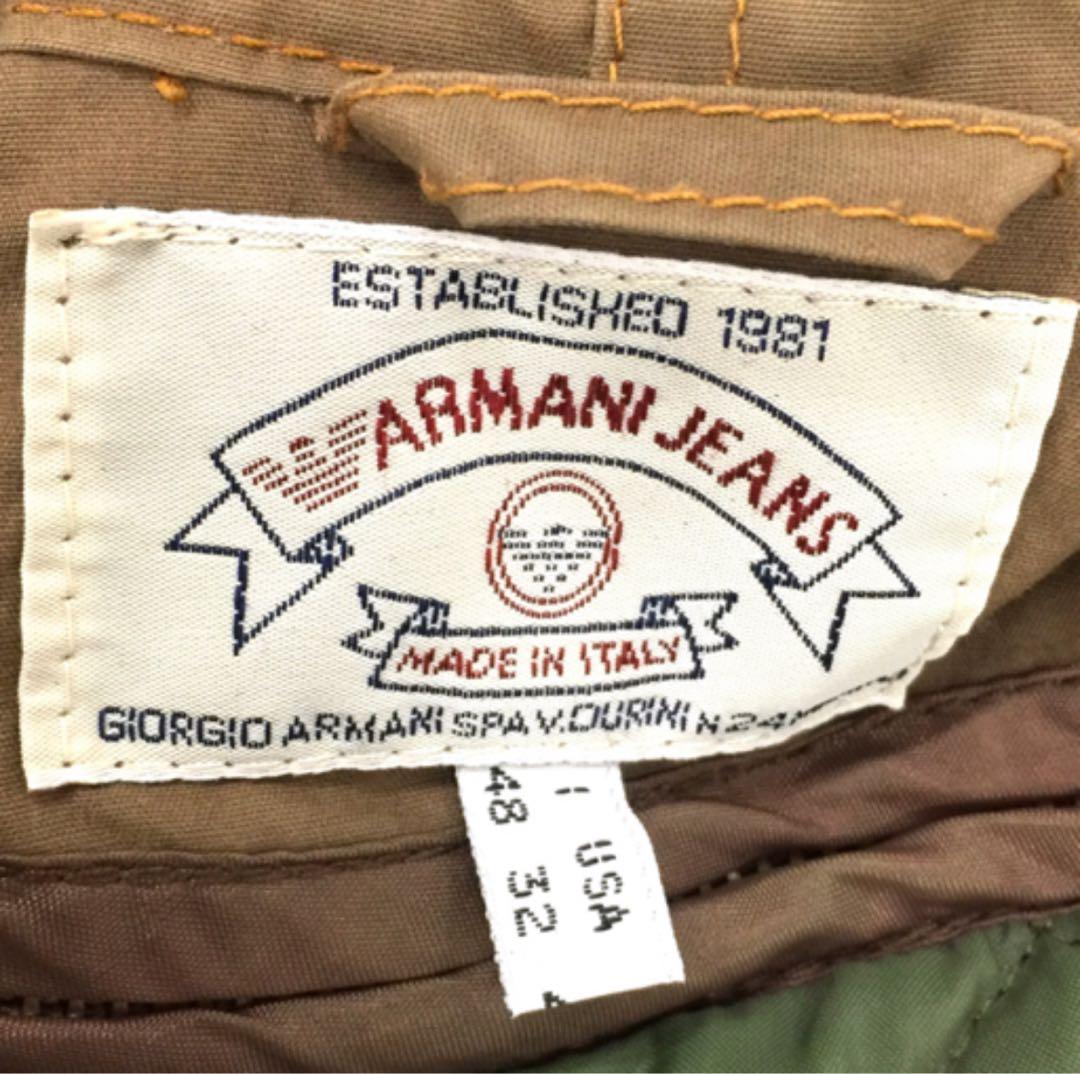 90s ARMANI JEANS m-51 ITALY製
