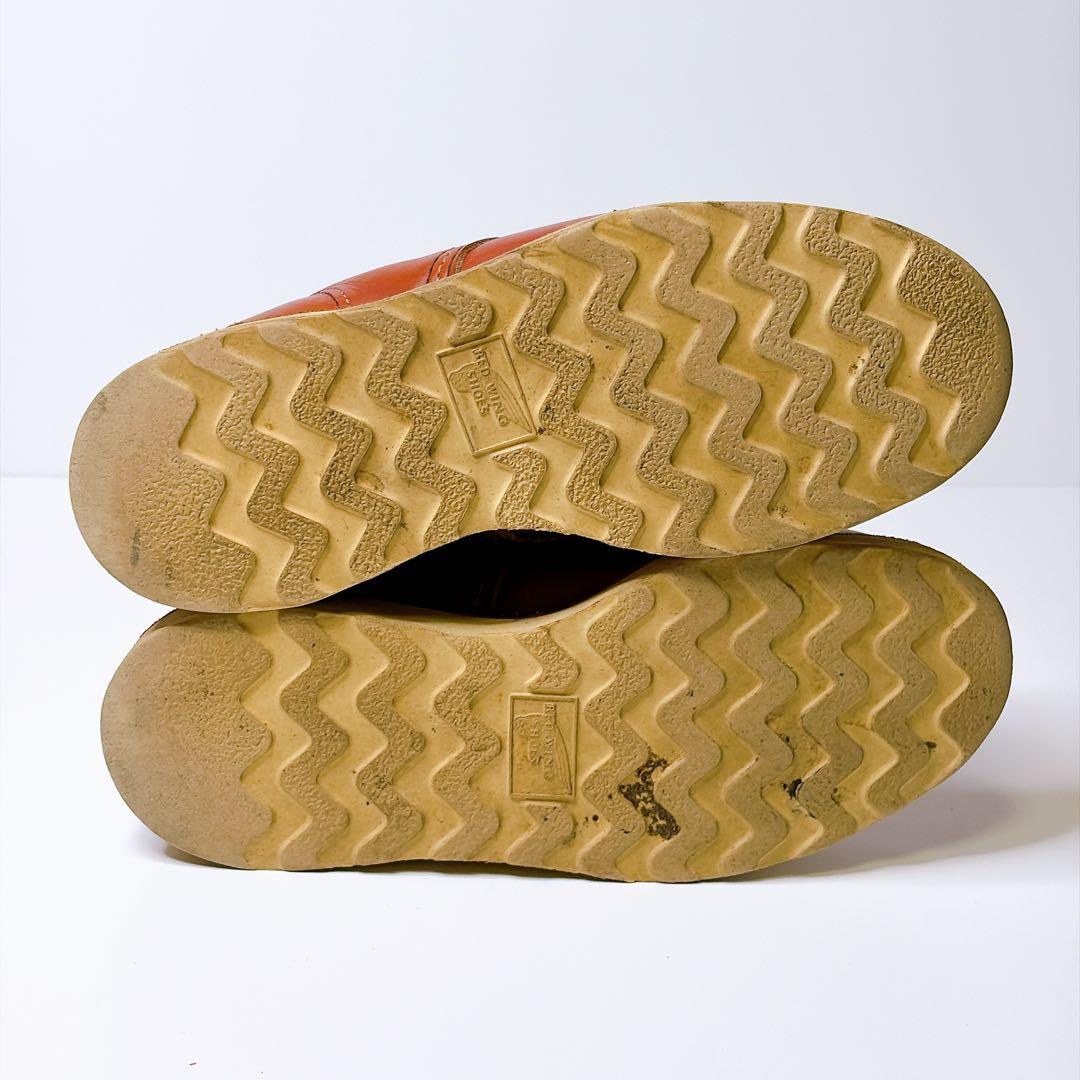 00s【RED WING】アイリッシュセッター/6E/刺繍羽タグ　8875 茶色